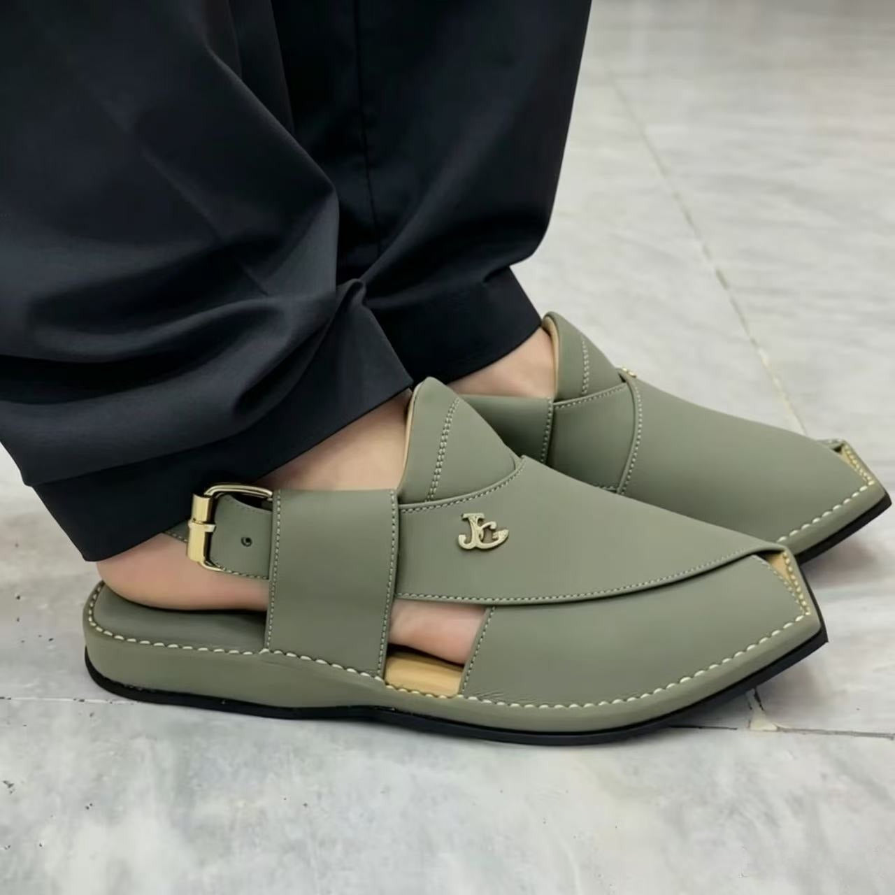 Men's Pure Leather Casual Sandals
