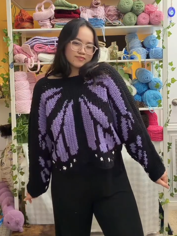 New Butterfly Sweater