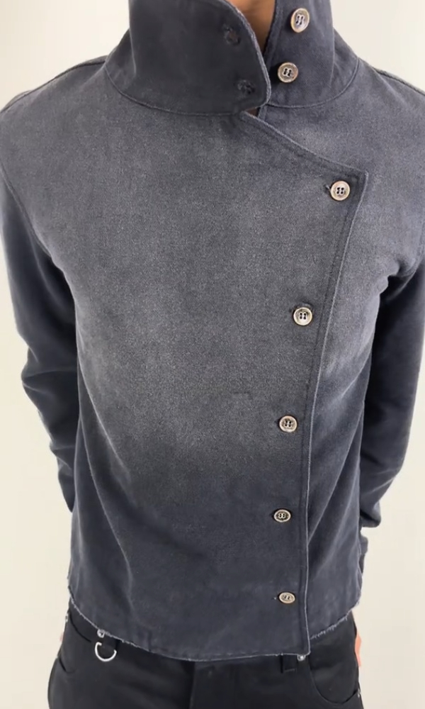 Couple's Retro Denim Fencing Set