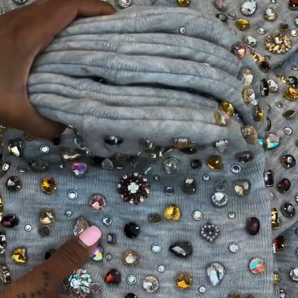 Knitted Diamond Casual Beanie