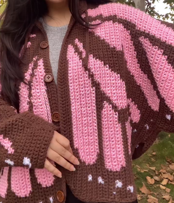 Crochet Butterfly Cardigan/Sweater