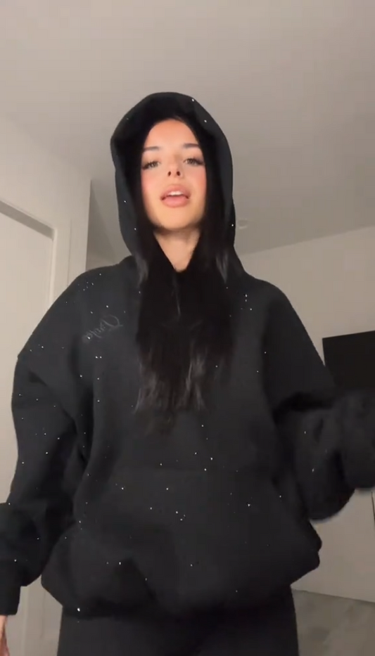 Couple's Sparkly Versatile Hoodies