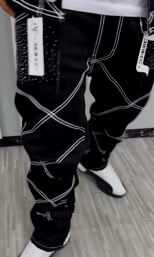 Men's Diamond Jacket & Trousers Set