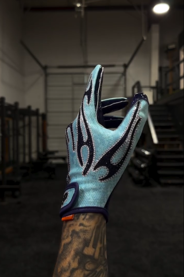 Black Flame Gloves