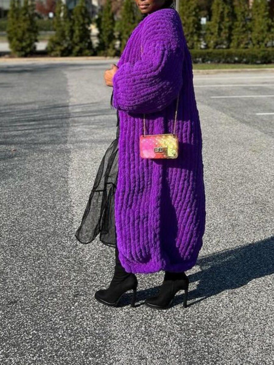 The Oversized Knit Cardigan