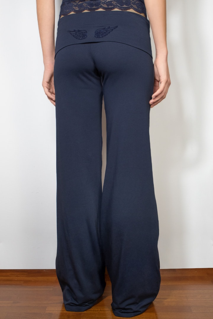 Wings Sequined Casual Hoodie Set