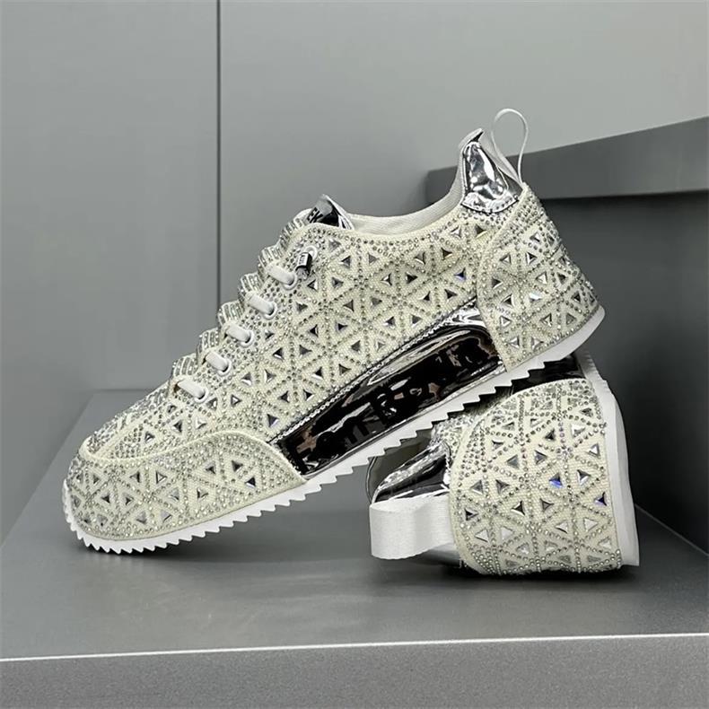 Couple's Rhinestone Soft Casual Shoes