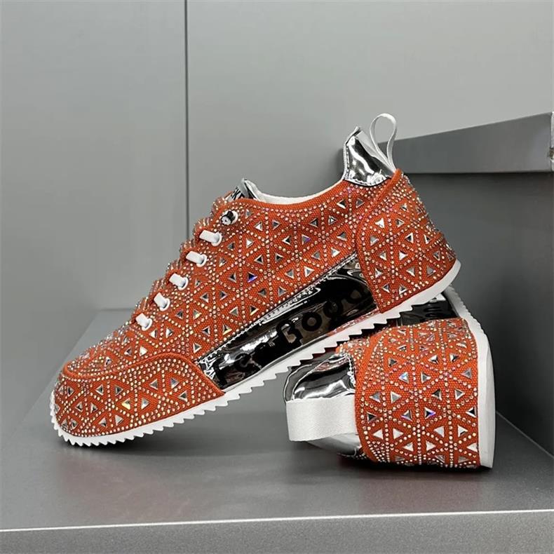 Couple's Rhinestone Soft Casual Shoes