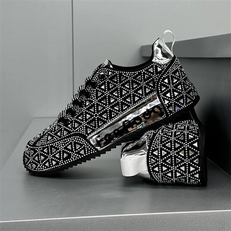 Couple's Rhinestone Soft Casual Shoes