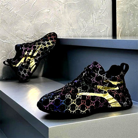 Trendy Rhinestone Casual Shoes