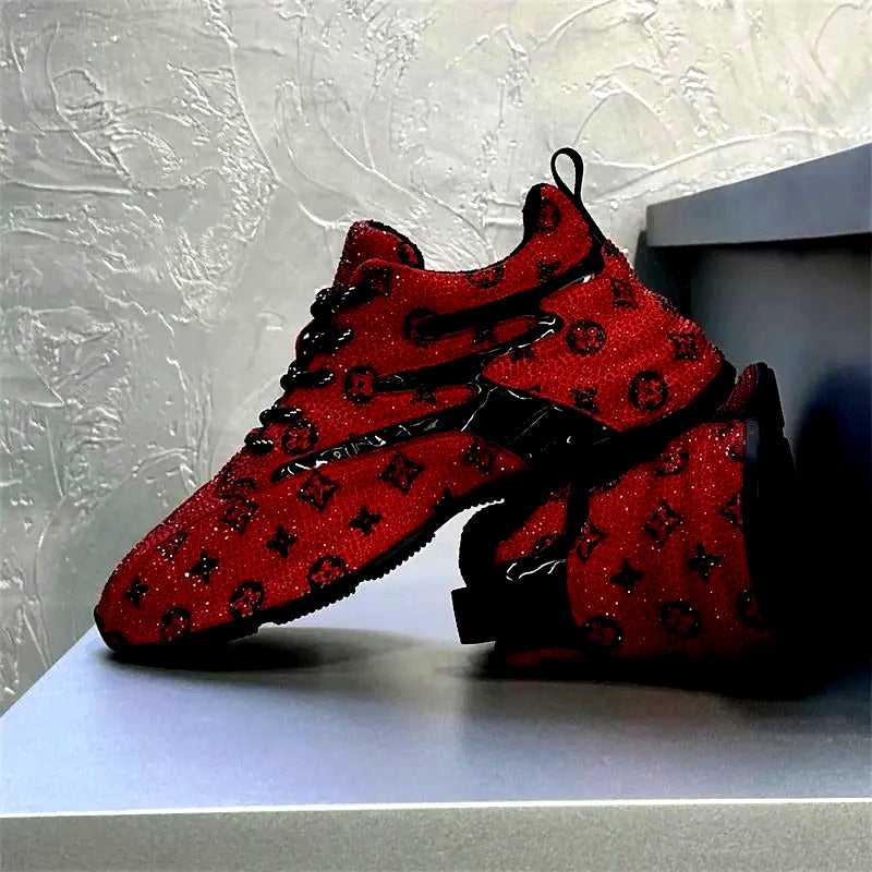 Trendy Rhinestone Casual Shoes