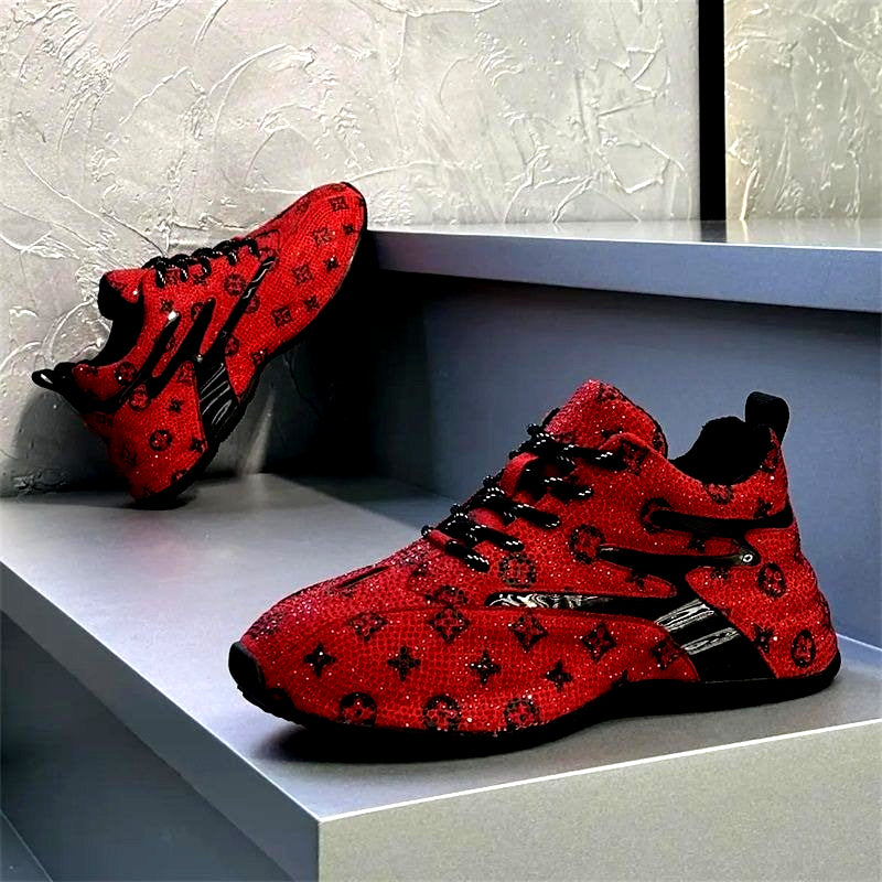 Trendy Rhinestone Casual Shoes